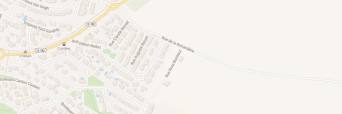 Plan du 6 Rue Rosa Bonheur à Chauray