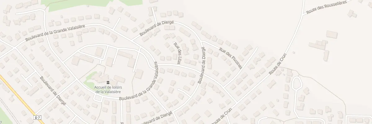 Plan du 22 Rue des Lilas à Évron