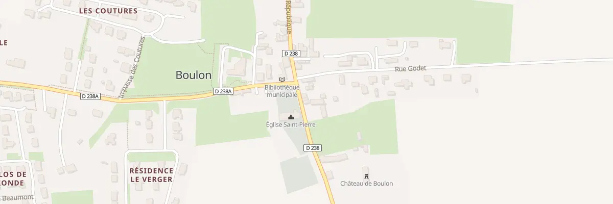 Plan du 41 Rue du Gâble Blanc à Boulon