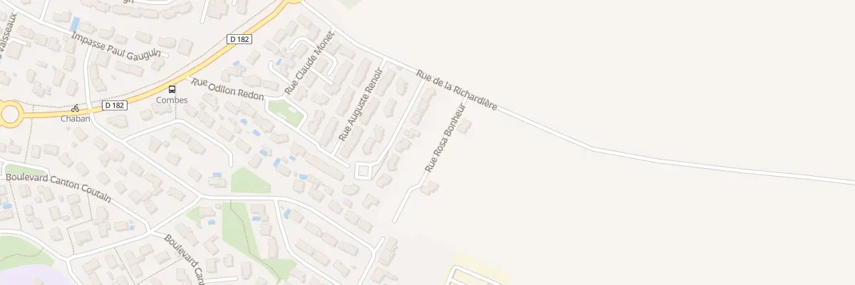 Plan du 10 Rue Rosa Bonheur à Chauray
