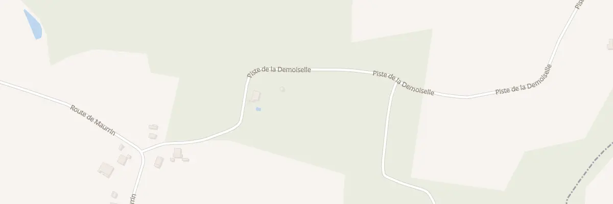 Plan du 691 Pist de la Demoiselle à Artassenx