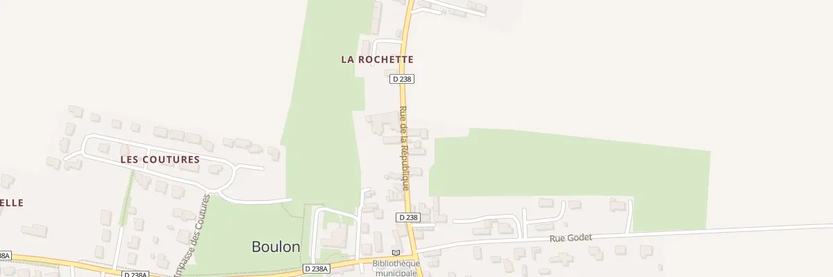 Plan du 128 Rue de la République à Boulon