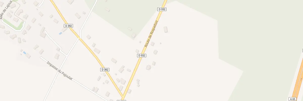 Plan du 120 Rte de Roquefort à Lucbardez-et-Bargues