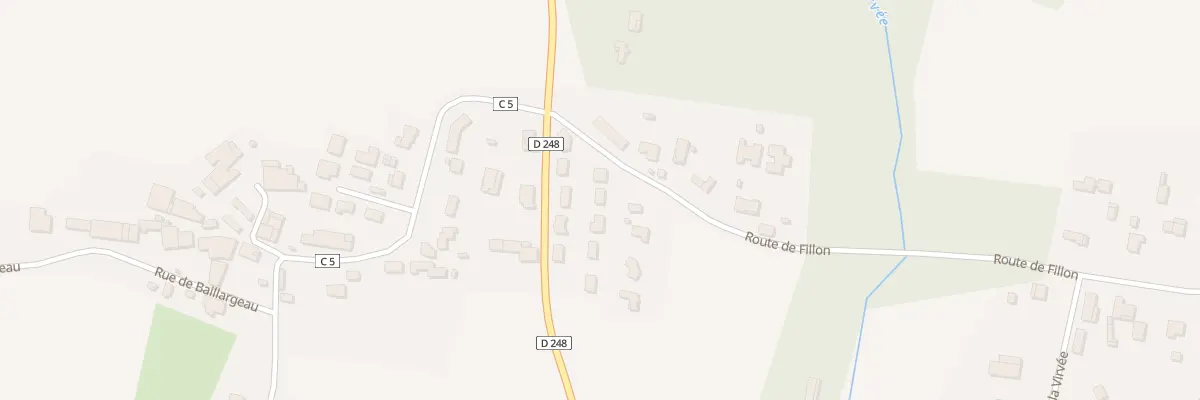 Plan du 8 Rue de la Fontaine Douce à Gauriaguet