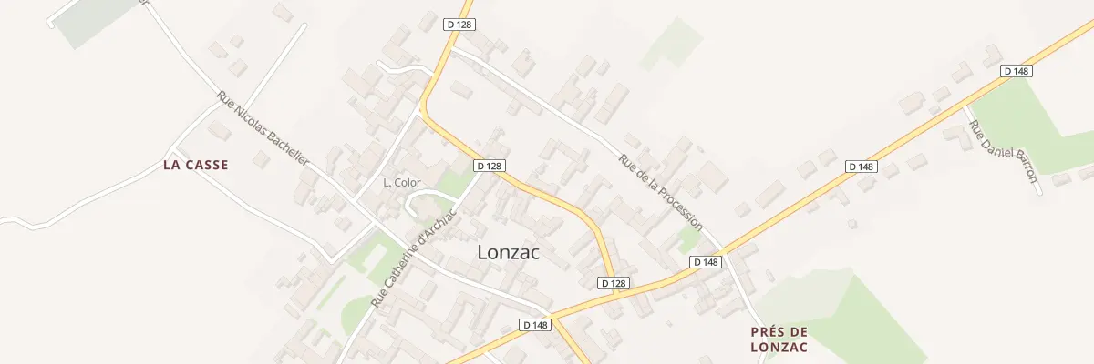 Plan du 12 Rue Galiot de Genouillac à Lonzac