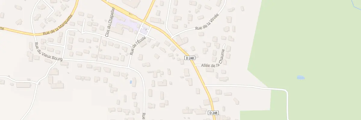 Plan du 14 Rue de l’Eglise à Gauriaguet