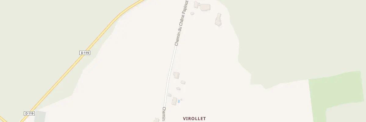 Plan du 48 Chem du Chene Papinot à Villiers-en-Bois