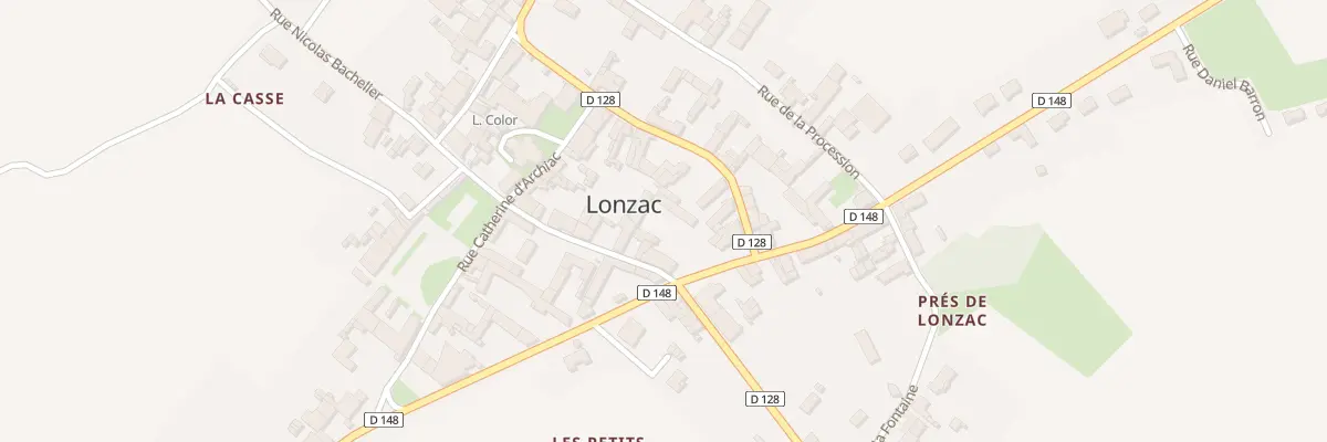 Plan du 1 Rue de la Salamandre à Lonzac