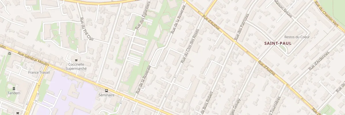 Plan du 21 Rue du Clos des Roses à Caen