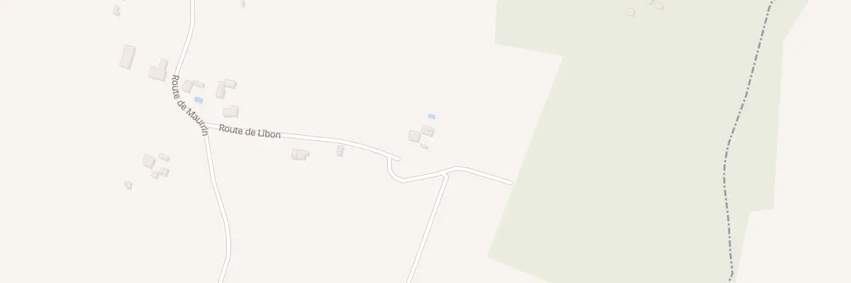 Plan du 229 Rte de Libon à Artassenx