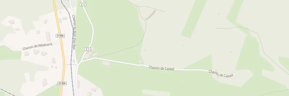 Plan du 5B Che Casteil à Rébénacq