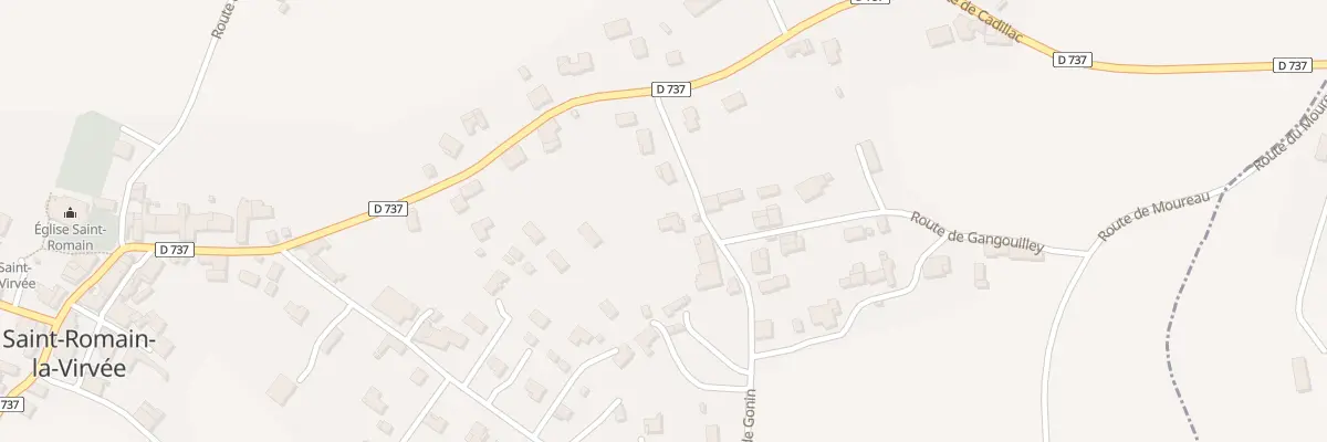 Plan du 95 Che de Gonin à Saint-Romain-la-Virvée