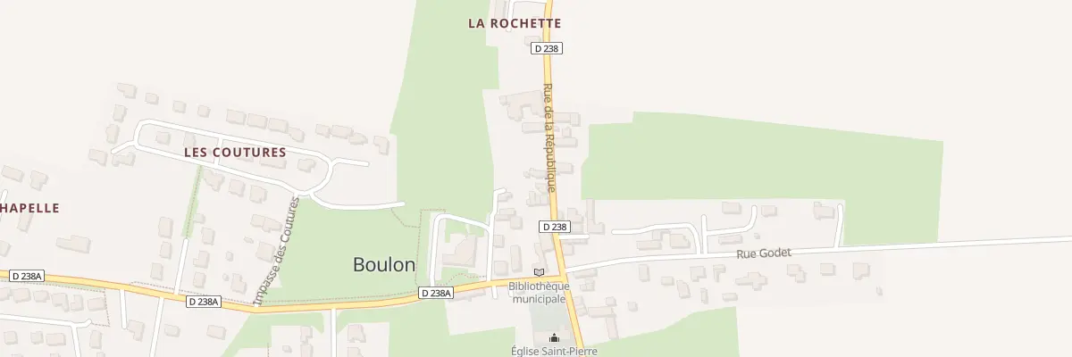 Plan du 79 Rue de la République à Boulon
