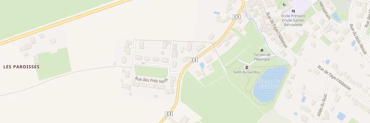 Plan du 24 Rue de Saint Sauveur Noirterre à Bressuire
