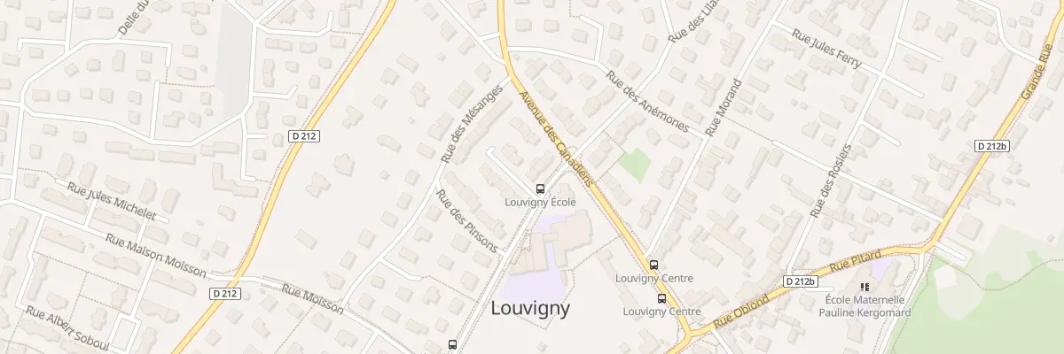 Plan du 6 Rue des Chardonnerets à Louvigny