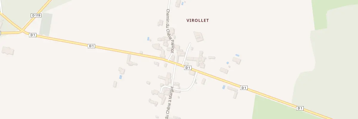 Plan du 87 Rte de Chizé à Villiers-en-Bois