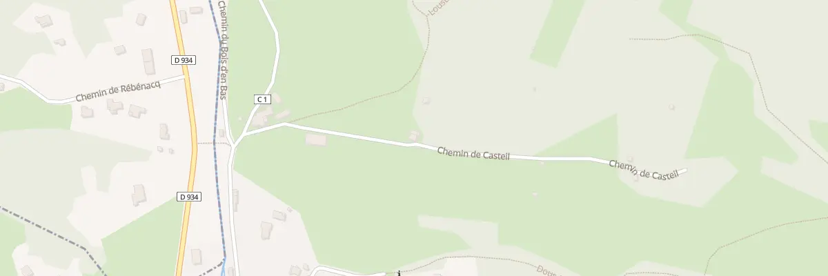 Plan du 5 Che Casteil à Rébénacq