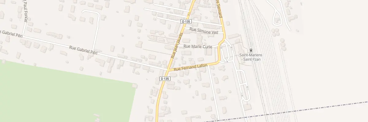 Plan du 12 Rue Fernand Lafon à Saint-Yzan-de-Soudiac