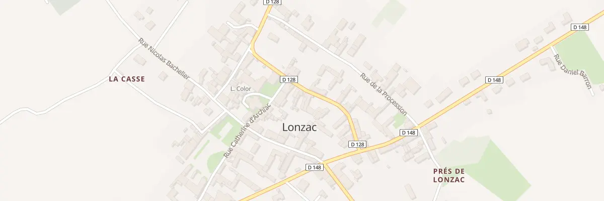 Plan du 11 Rue Galiot de Genouillac à Lonzac