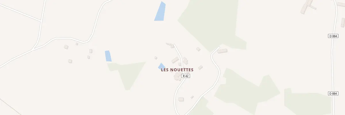 Plan du 96 Les Nouettes aux Monts d’Andaine
