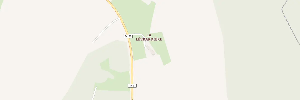 Plan du 1 Che de la Levrardière à Pierrefitte-en-Cinglais