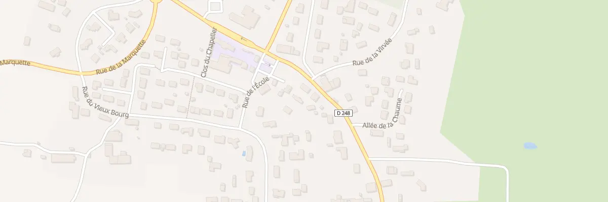 Plan du 8B Rue de l’Eglise à Gauriaguet