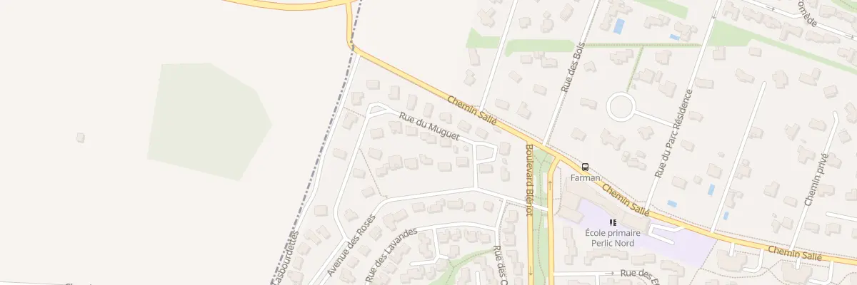 Plan du 3 Rue du Muguet à Lons