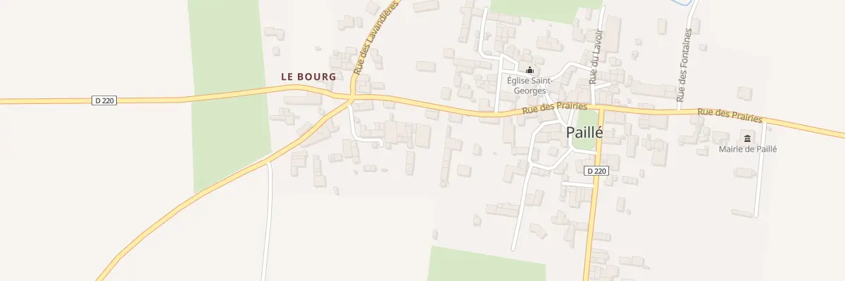 Plan du 10 Rue des Prairies à Paillé