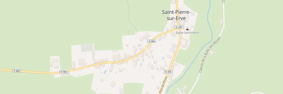 Plan du 10 Rue des Tisserands à Saint-Pierre-sur-Erve