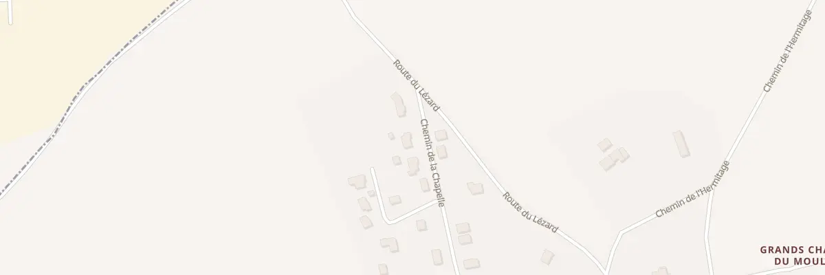 Plan du 13 Che de la Chapelle à Corignac
