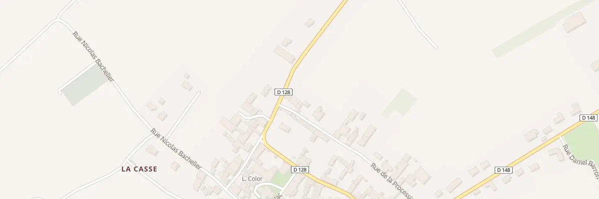 Plan du 24 Rue de la Procession à Lonzac
