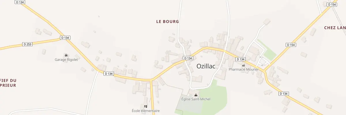 Plan du 1 Imp des Tourterelles à Ozillac