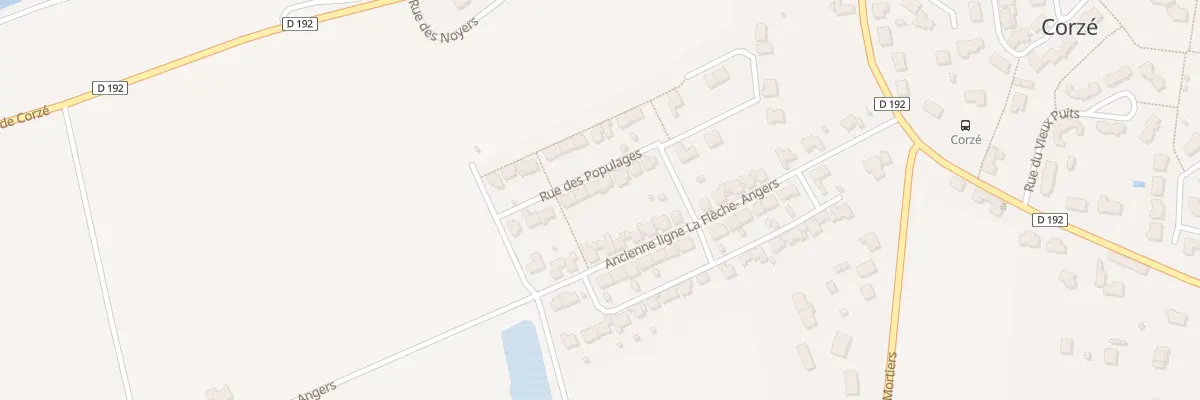 Plan du 12 Rue des Populages à Corzé