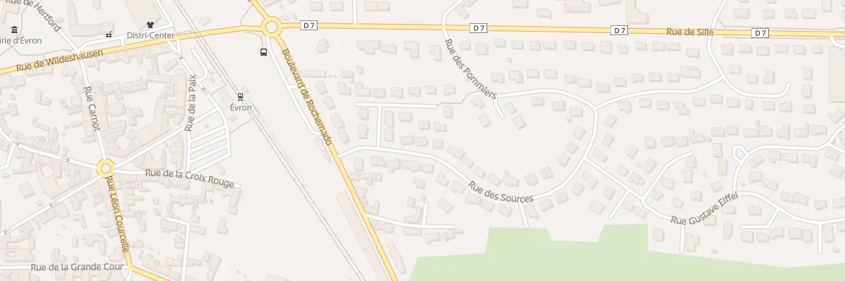 Plan du 3 Rue des Sources Evron à Évron