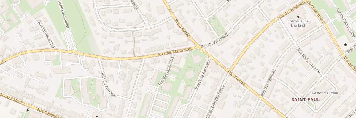 Plan du 20 Rue des Églantiers à Caen