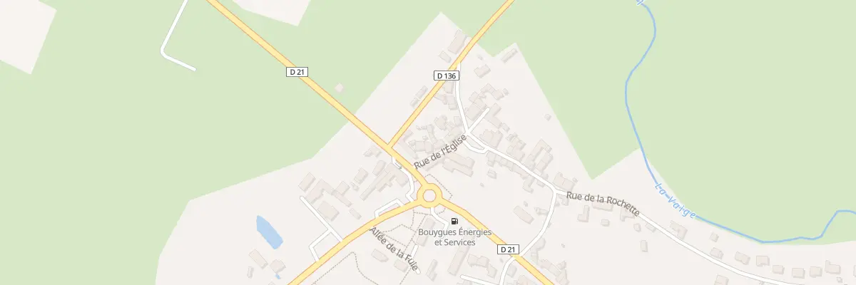 Plan du 12 Rue de l’Eglise à Bouessay