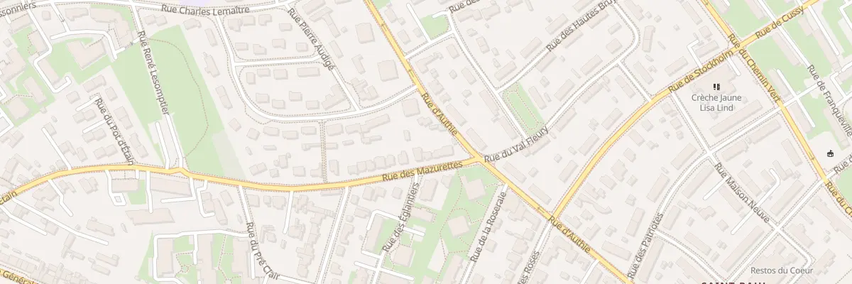 Plan du 6 Rue des Mazurettes à Caen