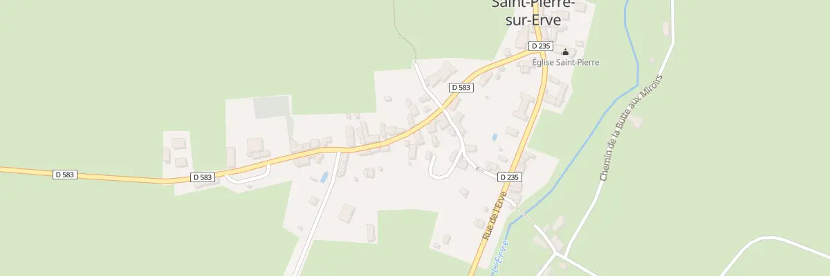 Plan du 5 Rue des Tisserands à Saint-Pierre-sur-Erve
