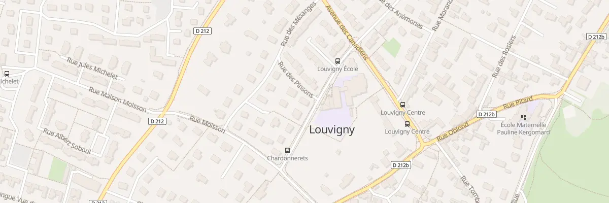 Plan du 6 Rue des Pinsons à Louvigny