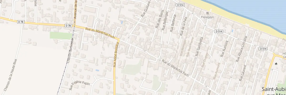 Plan du 96 Rue du Maréchal Foch à Saint-Aubin-sur-Mer
