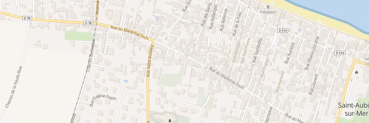 Plan du 69 Rue du Maréchal Foch à Saint-Aubin-sur-Mer