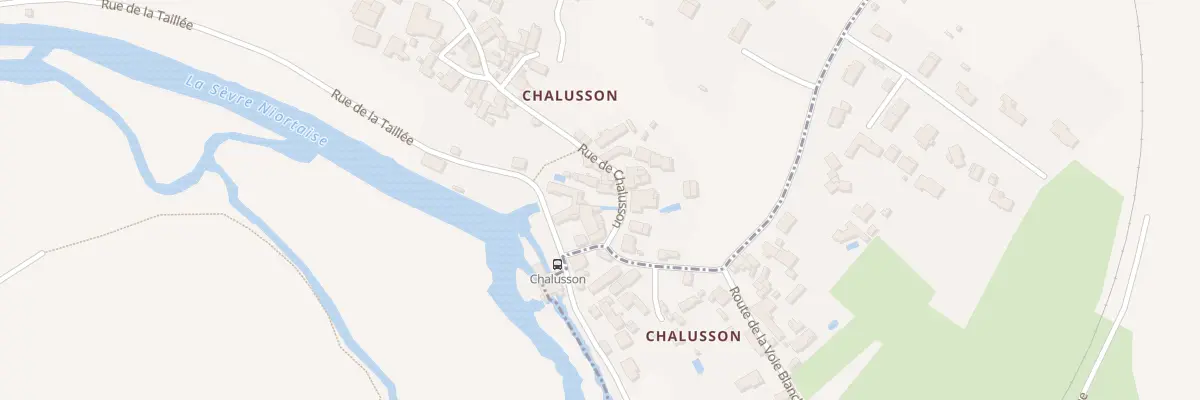 Plan du 73 Rue de Chalusson à Échiré