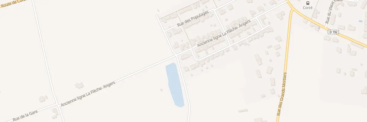 Plan du 32 Rue des Roseaux à Corzé