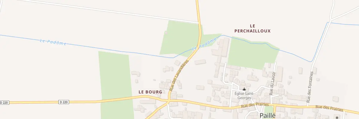Plan du 11 Rue des Lavandieres à Paillé
