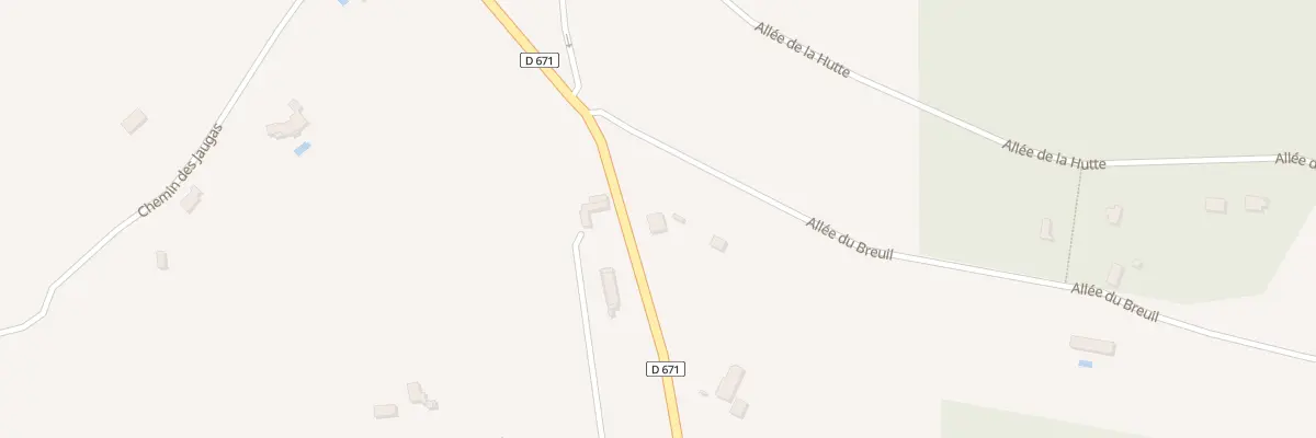 Plan du 274 Destan à Sallebœuf