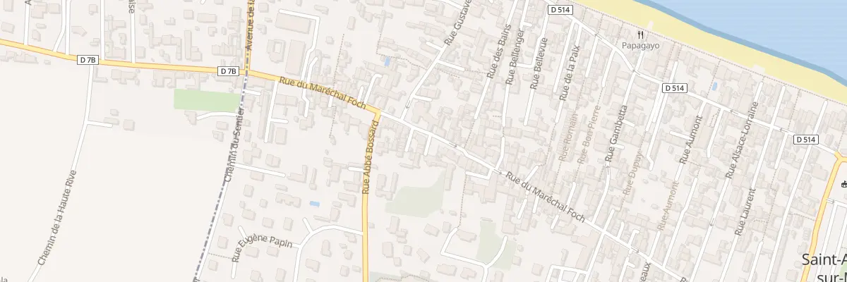 Plan du 79 Rue du Maréchal Foch à Saint-Aubin-sur-Mer