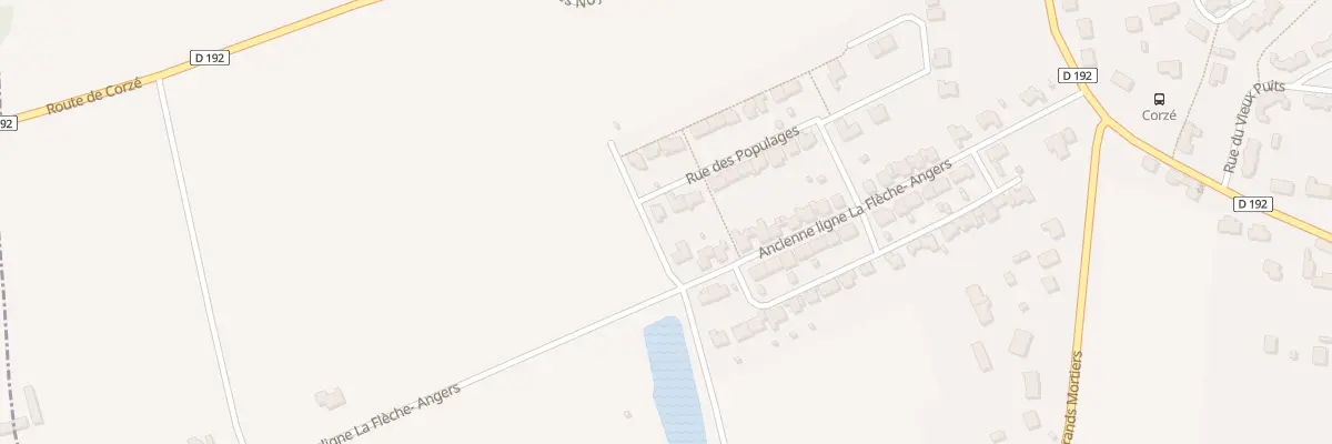 Plan du 2 Rue des Populages à Corzé