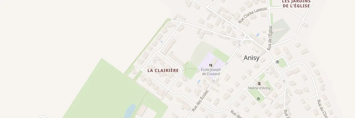 Plan du 10 Rue du Noyer à Anisy