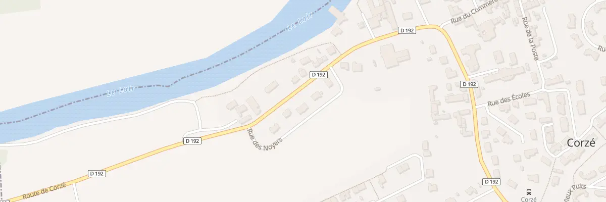 Plan du 3 Rue des Noyers à Corzé