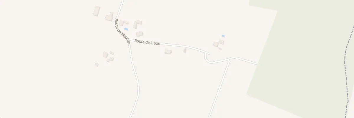 Plan du 108 Rte de Libon à Artassenx
